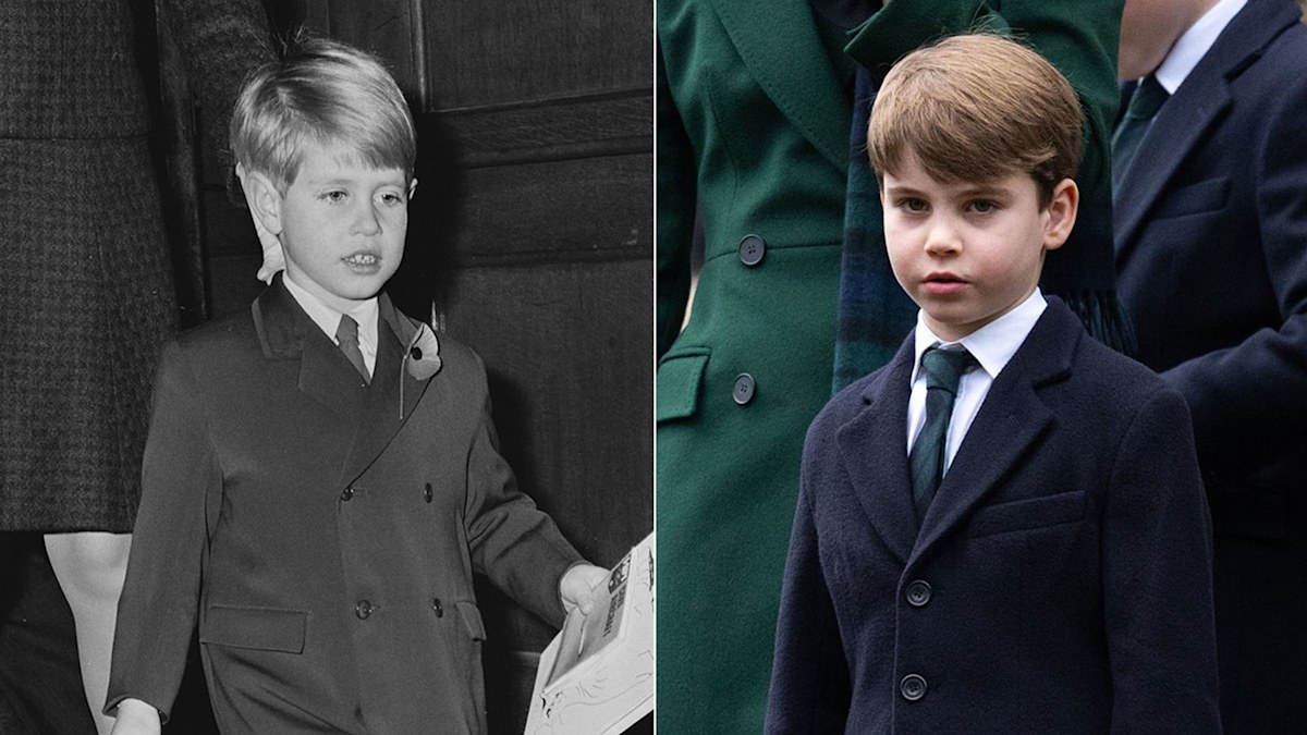 Prince Louis is his great-uncle Prince Edward’s double in adorable photos